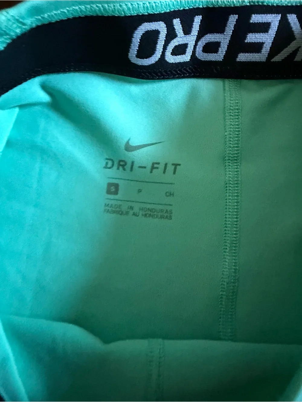 Nike Pro Mint Green Shorts